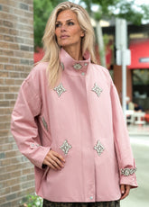 Crystal Embellished Utility Jacket