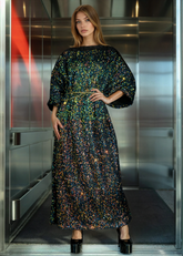 Sequin Storm Kaftan