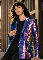 Lux Sequin Blazer