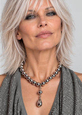 Oversized Bead Drop Necklace