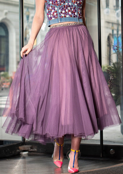 A Line Tulle Skirt Kate Hewko Canada