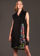 Asymmetric Tuxedo Vest Vests Kate Hewko 