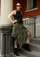 Camo + Tulle Skirt Skirts Kate Hewko 