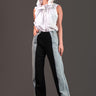 Contrast Panel Denim Pant Pants Kate Hewko 