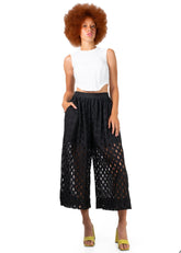 Crochet Cropped Pants