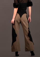 Denim Contrast Wave Pant Pants Kate Hewko 