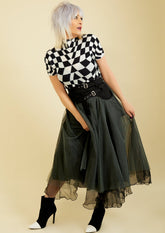 Denim + Tulle Skirt Skirts Kate Hewko M 