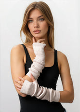 Cashmere Fingerless Gloves