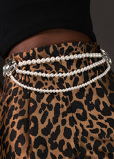 Gem + Pearl Chain Belt Belts Kate Hewko 