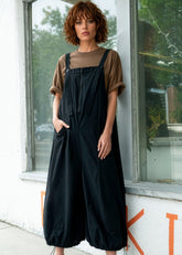 Half Zip Overall Jumpsuit