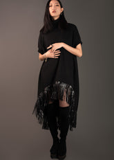 High Low Fringed Tunic Blouses Kate Hewko 