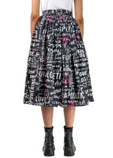 KH Graffiti Print Skirt