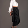 Layered Harem Pants Pants Kate Hewko Black One Size 