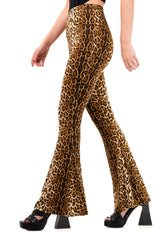 Leopard Flared Pant Pants Kate Hewko 