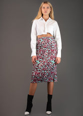 Leopard Print Tube Skirt Skirts Kate Hewko 