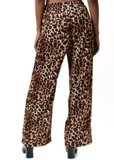 Lightweight Leopard Print Pants