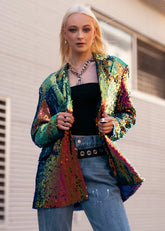 Lux Sequin Blazer Blazers Kate Hewko 