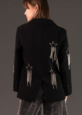 Rhinestone Star Blazer Blazers Kate Hewko 