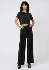 Rhinestone Studded Pant