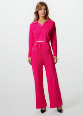 Ribbed Knit Pant Set