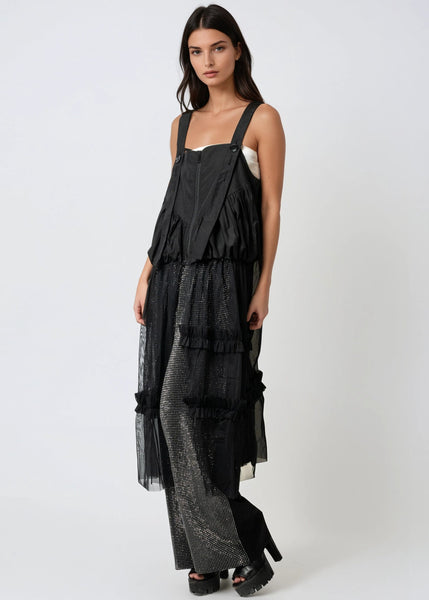 【未開封·新作】POMIIPARTAGE partage tulle tops 新品未開封】POMIIPARTAGE partage tulle tops 白 - メルカリ